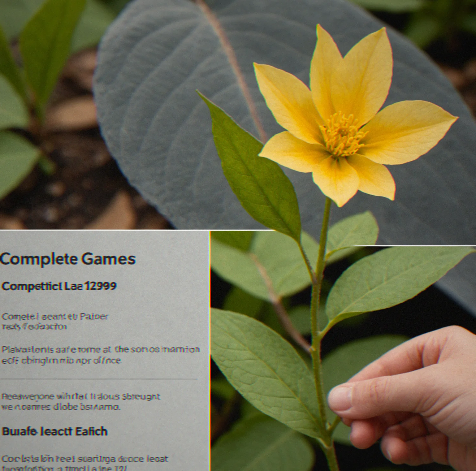 A price tag showing $12.99 with a checkmark and clear text stating 'Complete Game'